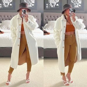 APPARIS VEGAN LONG COAT S FWRD-REVOLVE